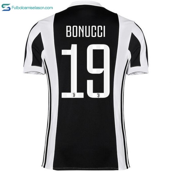 Camiseta Juventus 1ª Bonucci 2017/18
